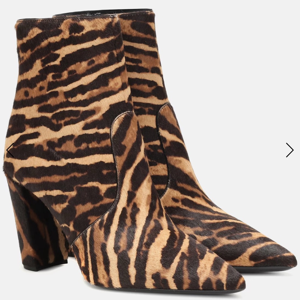 Prada Brown and Black Ankle Booties